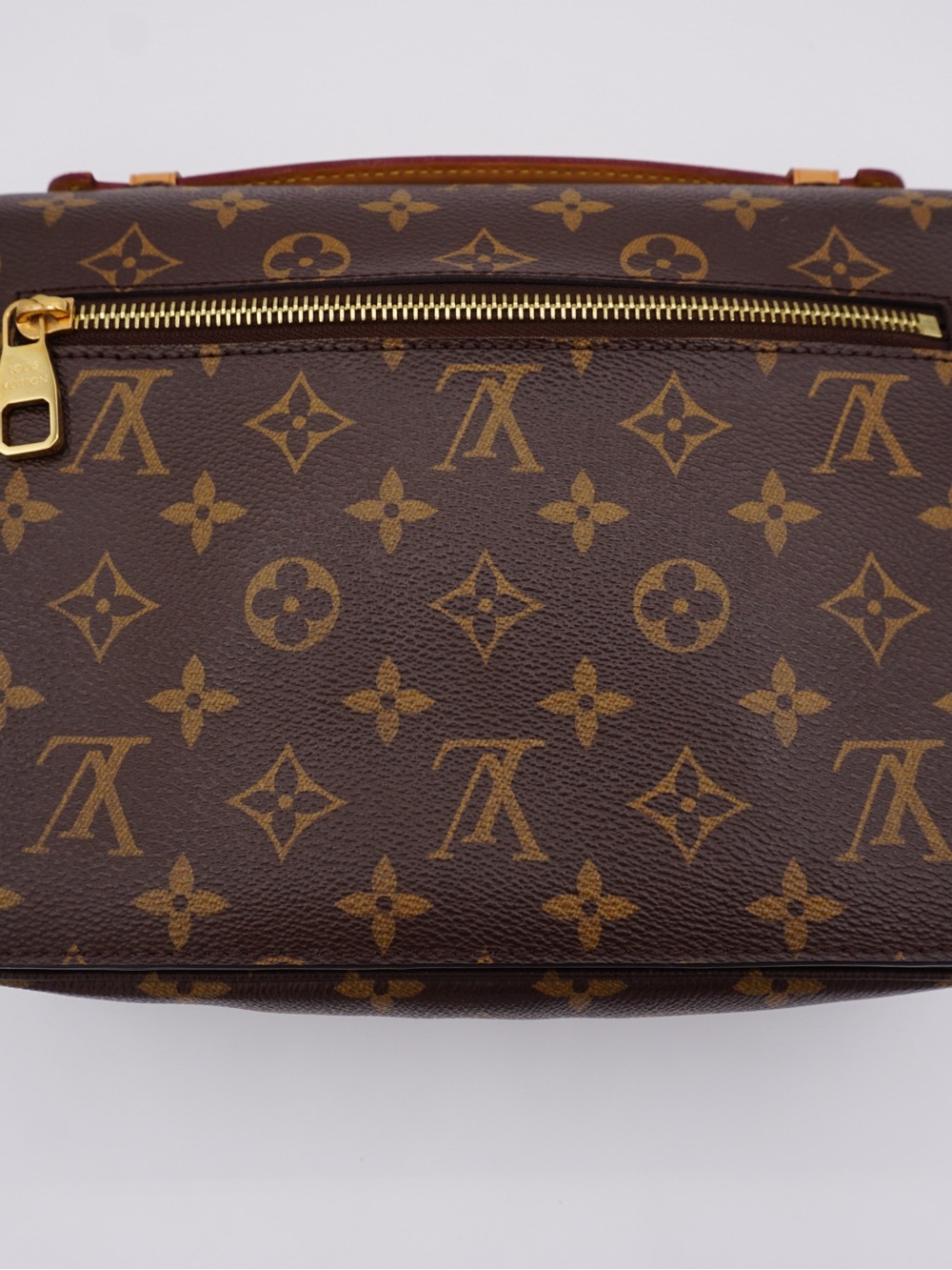 Authentic Louis Vuitton Pochette Metis Monogram Canvas Brown Bag w/ Box, DB, COA - Picture 2 of 16